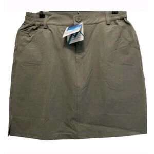 Willit Women's Outdoor Golf Casual Skort / Skirt UPF 50+ Quick Dry Zip Size M